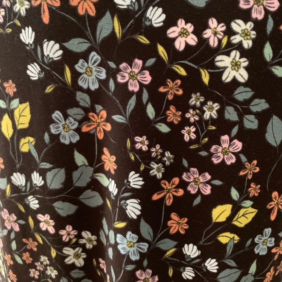 The Loft floral swing dress size SP - Picture 4 of 7